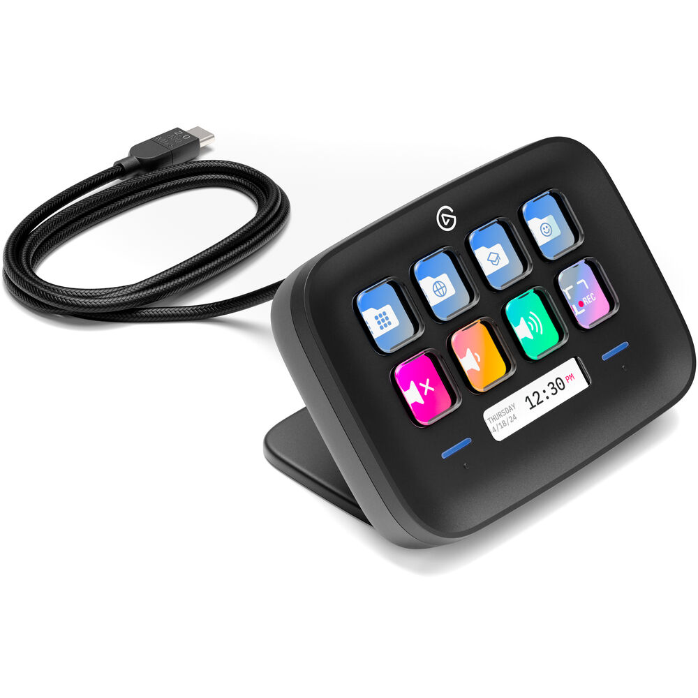 Elgato Stream Deck Neo 8 Butoane Negru -f64.ro - F64.ro